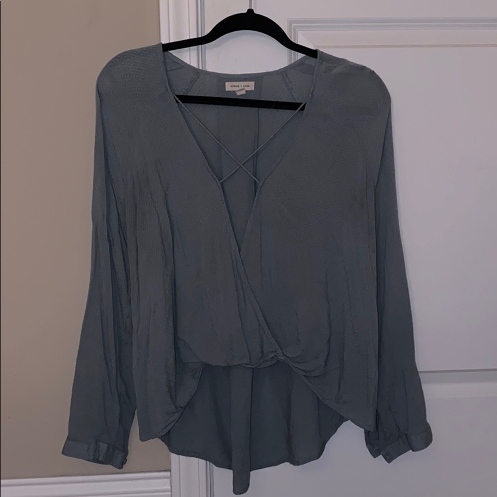 Women’s L Seafoam Blouse